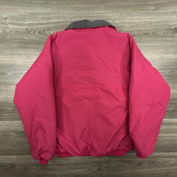 Vintage 90s Patagonia Shelled Synchilla Jacket Womens Large 14 Pink Made in USA - Picture 2 of 10